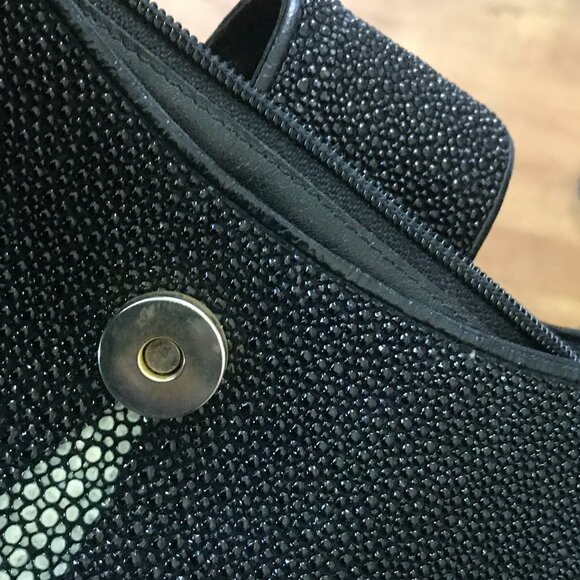 stingray purse handbag with shoulder strap - Picture 8 of 8